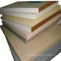 melamine laminated veneered mdf board 18mm